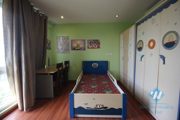 Four bedrooms apartment for rent in P building Ciputra, Ha Noi